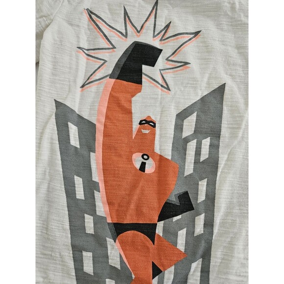 Disney Mr Incredible Shirt Size 6 Jumping Beans 100% Cotton Tagless - Picture 2 of 5